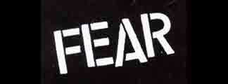 Fear Band patch logo FEAR01