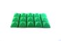 Green Pyramid Size13 Studs - single