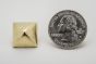 stud pyramid large golden scale