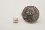 stud pyramid small silver scale