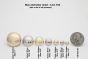 stud dome size chart