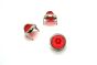 jewel studs red