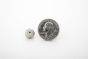 multi prong dome size 10 silver scale