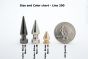 leathercraft spike size 30 size chart