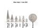 spike hex size chart