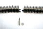 M60 bullet belt - Gunmetal Tip Silver (w/X link) - LARGE
