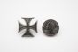 iron cross badge silver scale