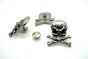 badge pirate skull and crossbones