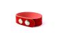bracelets - Red veg - 1 row blank veg cuff