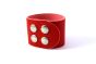 bracelets - Red veg - 3 row blank veg-cuff