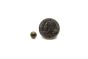 stud dome small antique brass scale