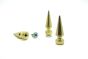 leathercraft screwback spike golden product hero