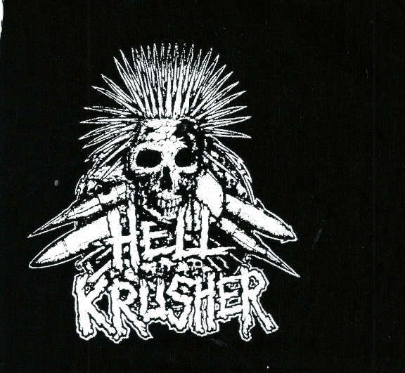 Hellkrusher patch punk heavymetal