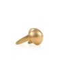 Cone Mini 1/4" Brass Stud