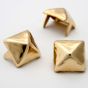 Pyramid Golden Steel Stud sale - bag of 100