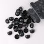 Dome Large Size13 Black Stud - single