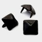 Size 13 Gunmetal off Pyramid Studs - bag of 100