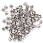 Silver Pyramid Size13-T2 Studs - Bag of 1000