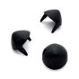Standard Black LG Size13 Cone Studs - bag of 100