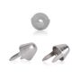 Cone Small 77-style Silver stud - Bag of 100