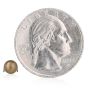 stud - Dome Tiny 0.18" Antique-Brass