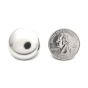 stud - Dome Giant 1" Silver - bag of 100