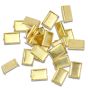 Large Rectangle Brass Studs - Single