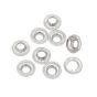 Extra Grommets in Silver - Size 1 - Bag of 10