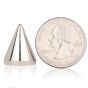 Silver Bulldog Cone (Size19) Spike - bag of 100