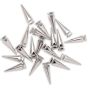 spike - Hex Large 1-3/8" Silver - bag of 20