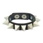 Spiked Pyramid Wristband 1-Row Size16 Spikes