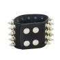 Spiked Wristband 4-row Size 13 Tree Spikes