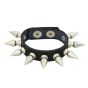 Silver Tree Spiked Wristband - Size24 Tree - One Row