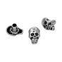 Small Skull Badge rivet - single