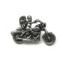 Angel on Motorcycle Badge rivet - single