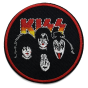 Kiss rock and roll patch