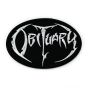 Obituary band logo patch OBIT01
