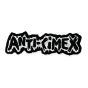 Anti Cimex - embroidered band logo patch ANTC02