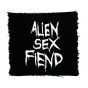 Alien Sex Fiend - band logo patch ALIE01
