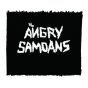 Angry Samoans, the - band font logo patch ANGR01