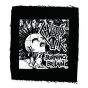Chaos UK - Burning Britain EP logo patch CHAS01