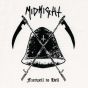 Midnight – Farewell to Hell bell and scythe graphic MIDN01