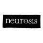 Neurosis - font logo patch NEUR03