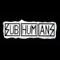Subhumans - logo on white field SUBH03