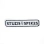 StudsAndSpikes logo FREE Black or White - Limit 1