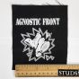 Agnostic Front - 2 Boots logo patch AGNS01