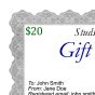E-Gift Card for $20