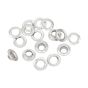 Extra Grommets in Silver - Size 0 - Gross Box (144 units)