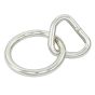 Large Silver Bondage Ring - Bag of 100