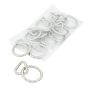 Silver Bondage Ring Medium-Large - Bag of 100